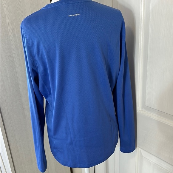 New Balance Women's Long Sleeve Tee - Blue - Picture 4 of 10